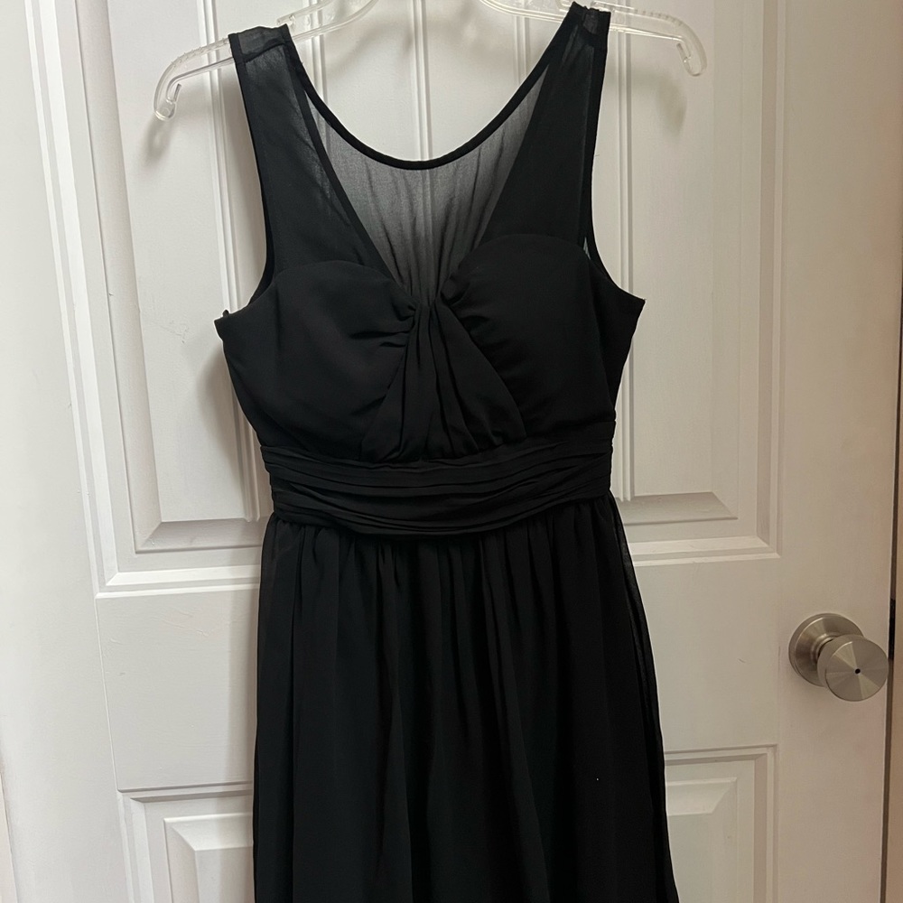 Point black dress. Size Small EUC